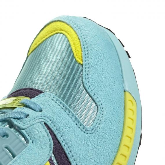 فروش کتونی صد در صد اوریجینال آدیداس زد ایکس 8000 آبی رنگ مخصوص پیاده روی و باشگاه (adidas zx 8000 aqua EG8784) - اورجینال پَل