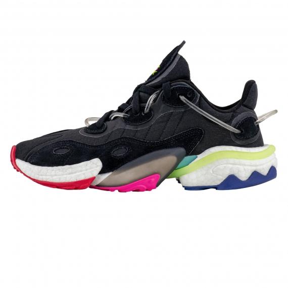 مشخصات و قیمت کفش اسپرت ورزشی پسرانه نرم و طبی مشکی رنگ اصلی برند آدیداس مدل TORSION X